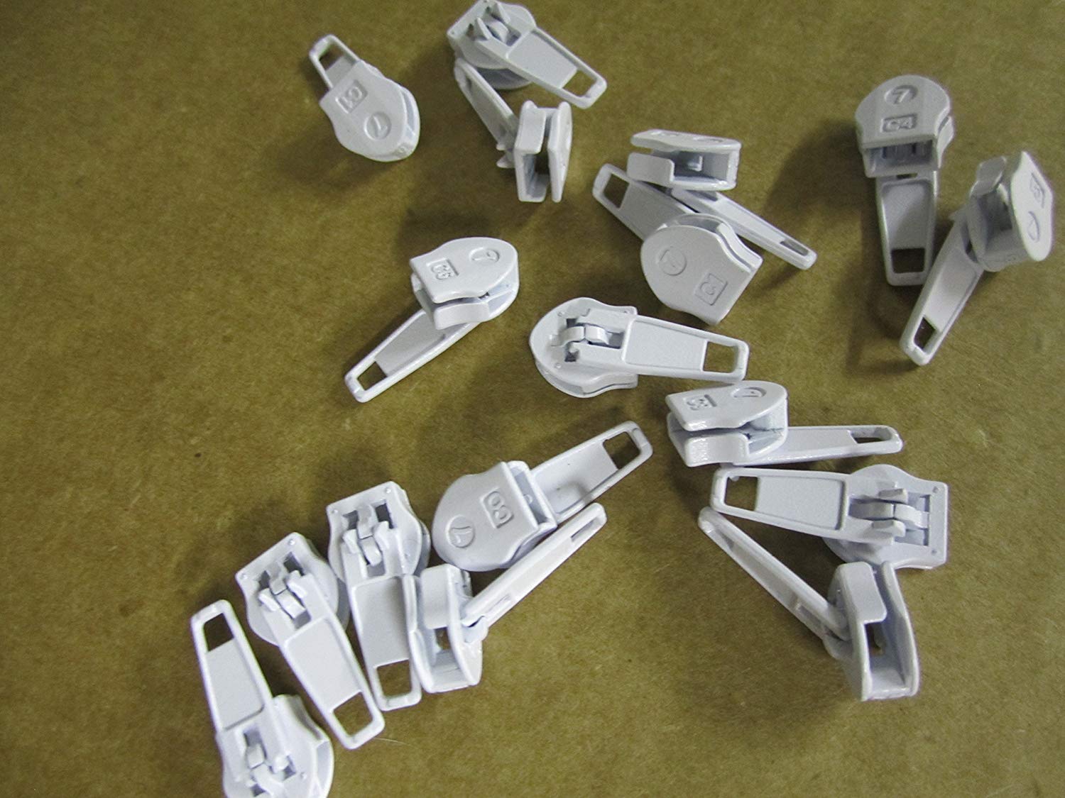 Zipper Slides No.5 White(100)