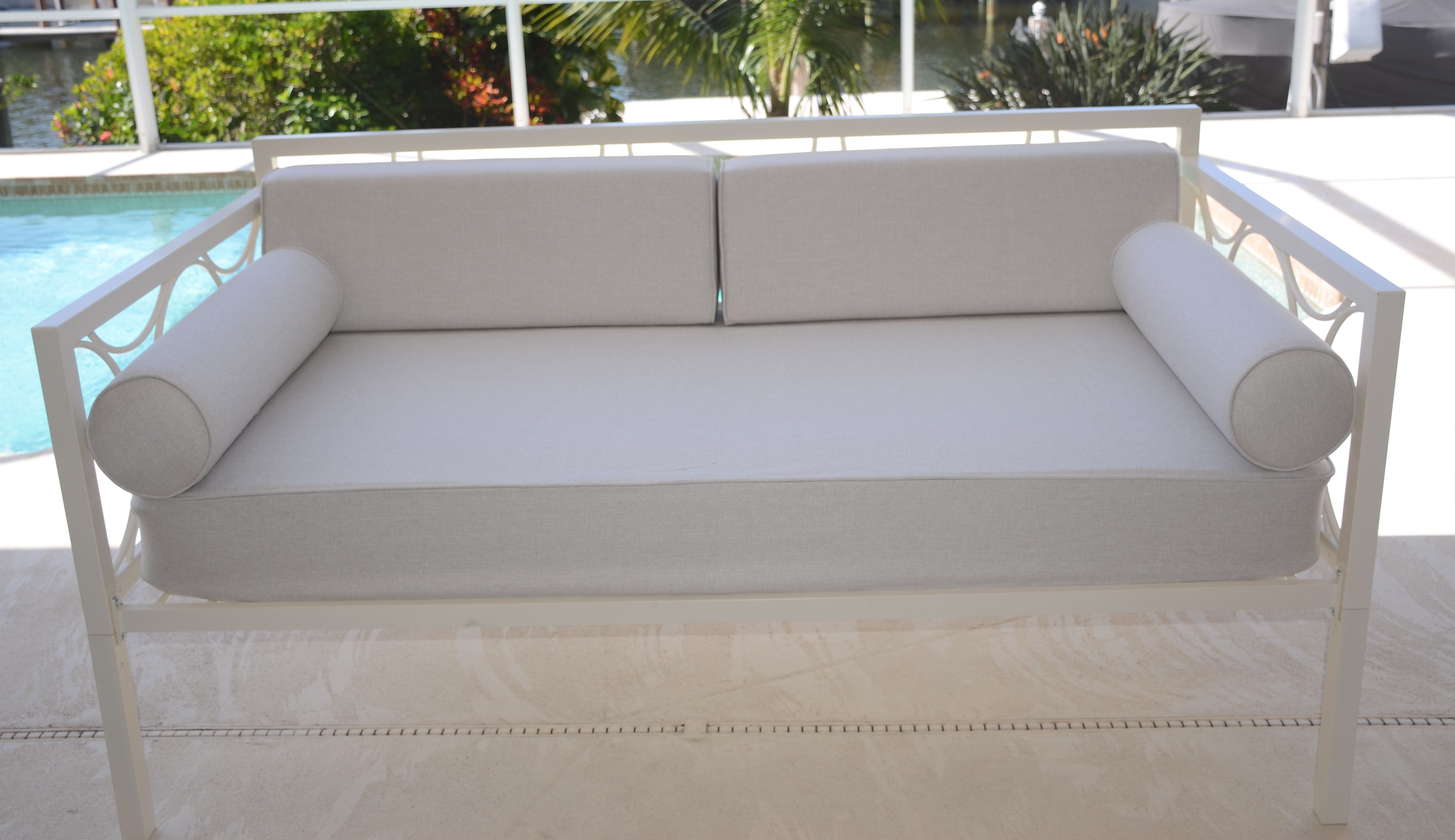 Wedge Bolster Cover ( Lepap-Natural)