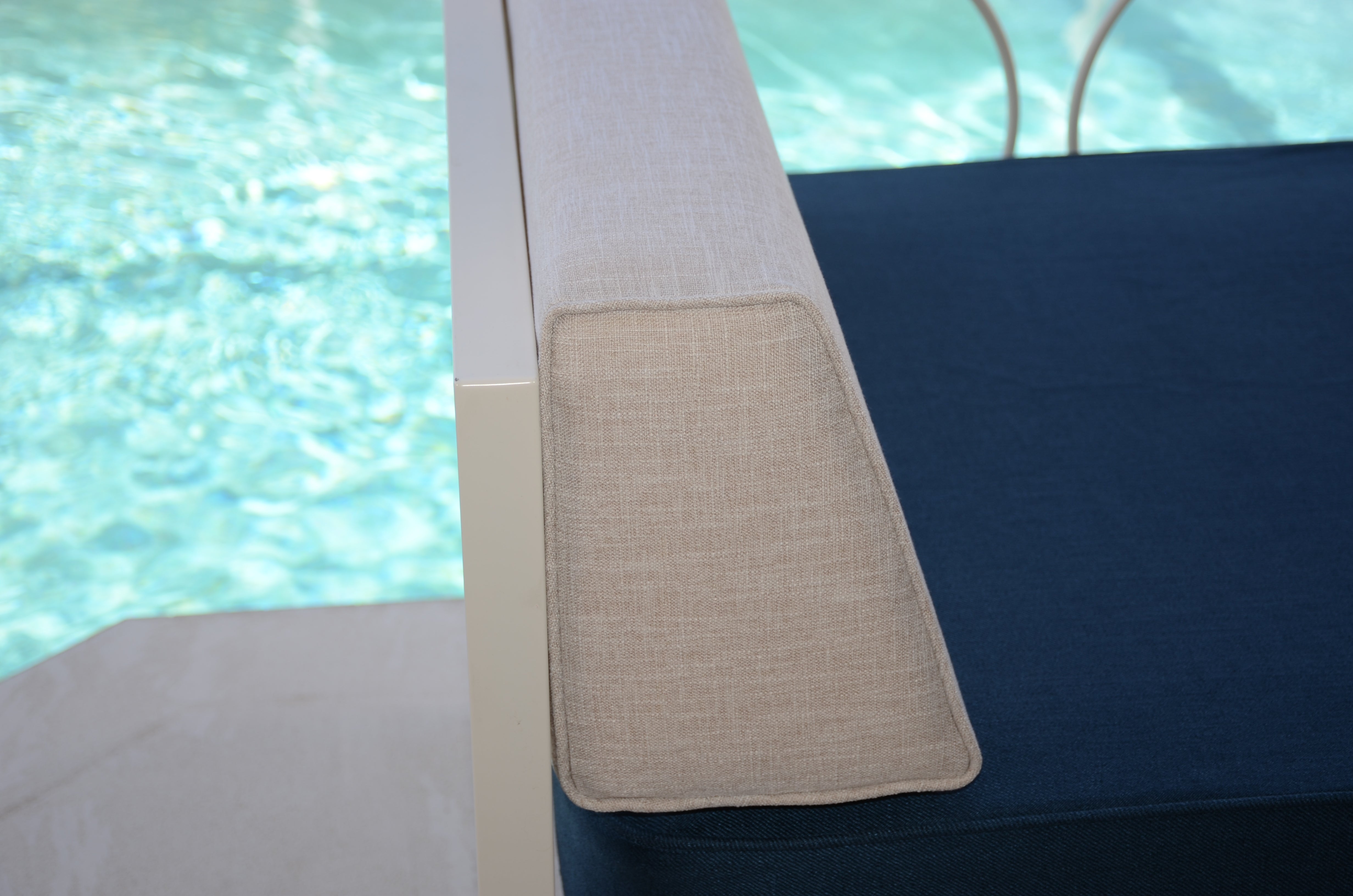 Wedge Bolster Cover (Linen-Natural)