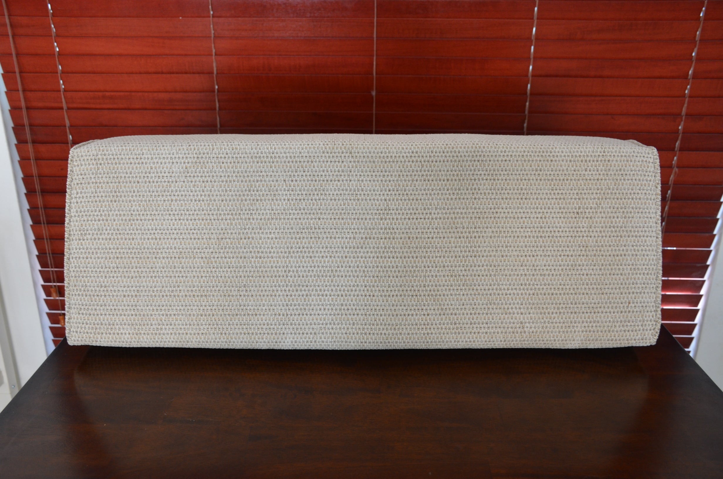 Wedge Bolster Cover (Plush Chenille Natural 11011)