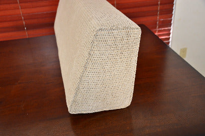 Wedge Bolster Cover (Plush Chenille Natural 11011)