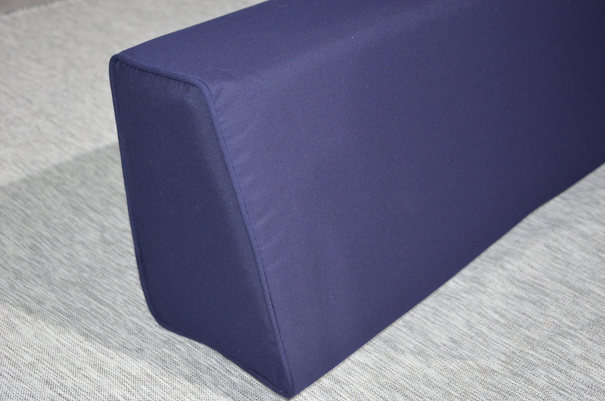 Wedge Bolster Cover ( Sunbrella Canvas Navy)