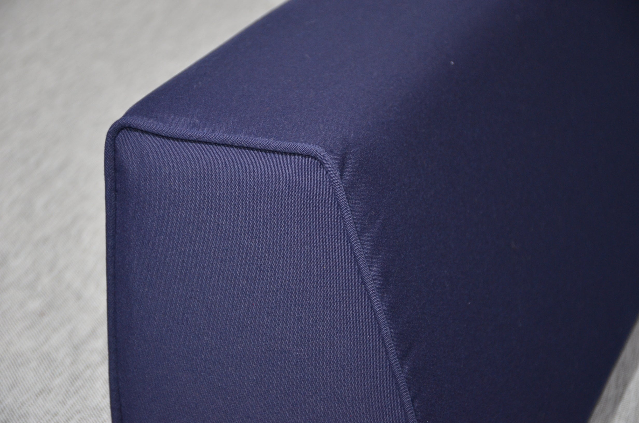 Wedge Bolster Cover ( Sunbrella Canvas Navy)