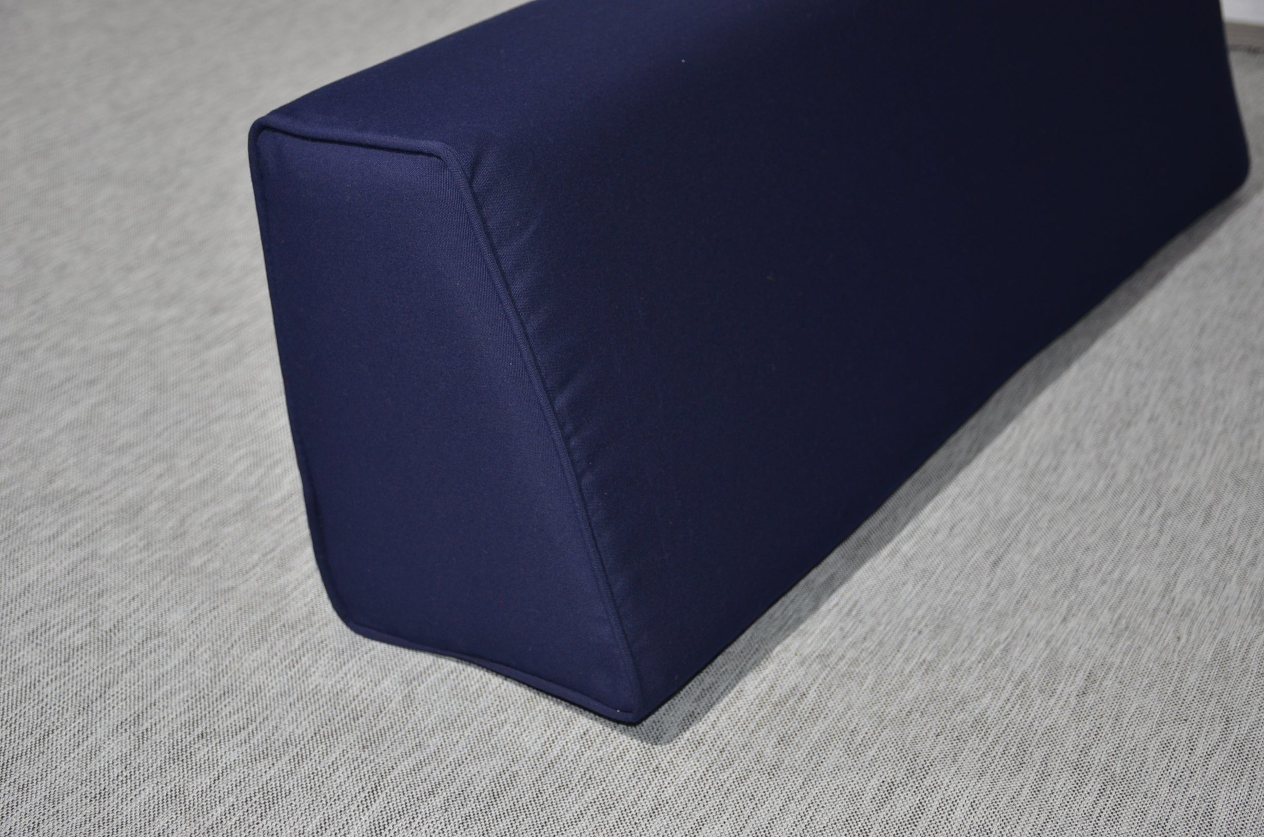 Wedge Bolster Cover ( Sunbrella Canvas Navy)