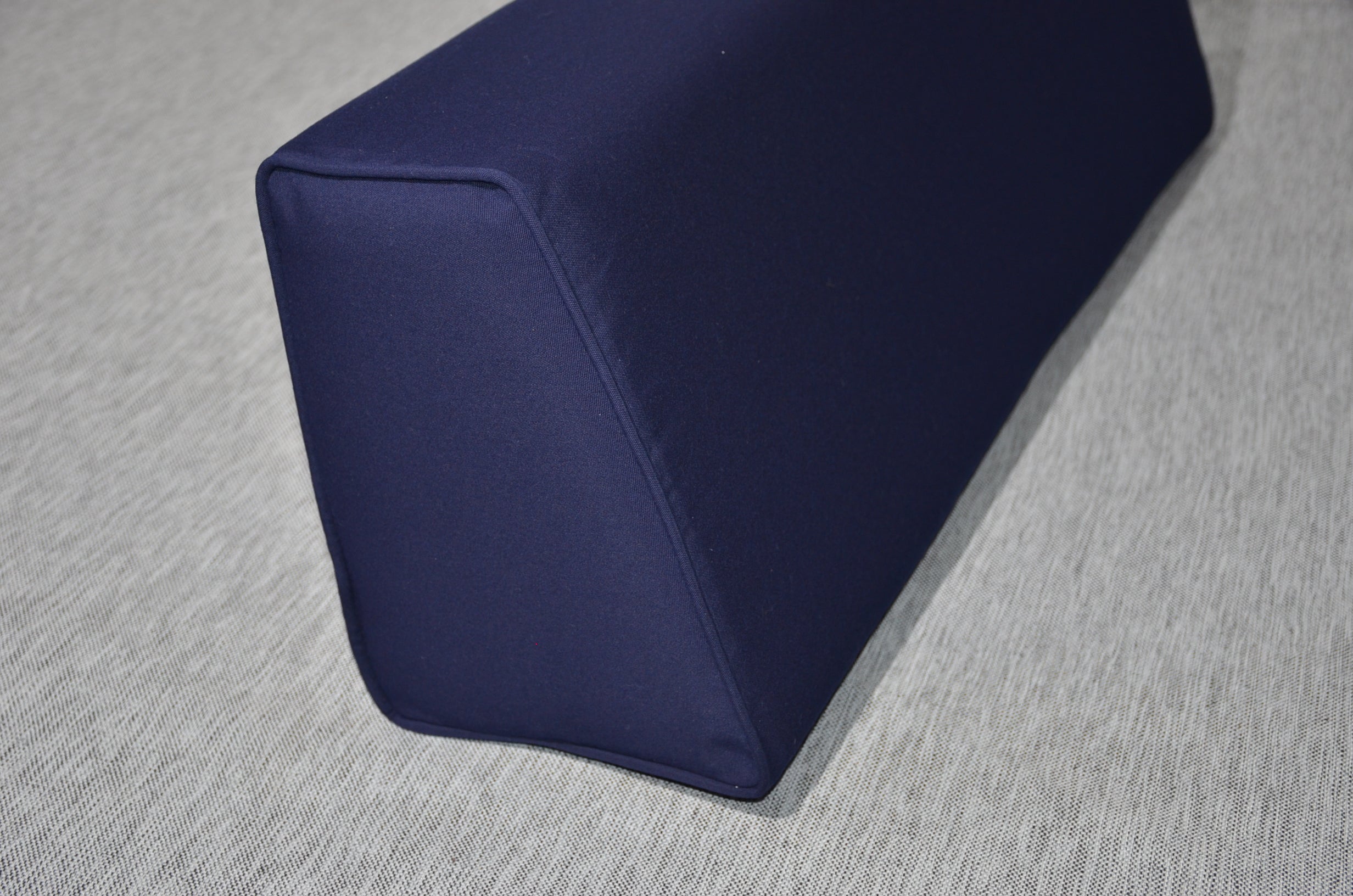 Wedge Bolster Cover ( Sunbrella Canvas Navy)