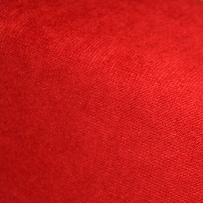 Wedge Bolster Cover ( Linen-Red-Scarlet)